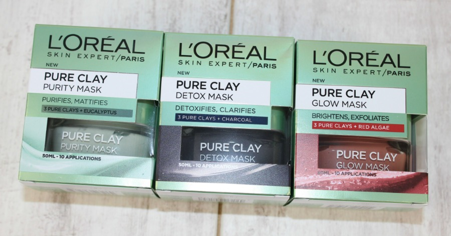 Best Skincare with L’Oreal Pure Clay Masks