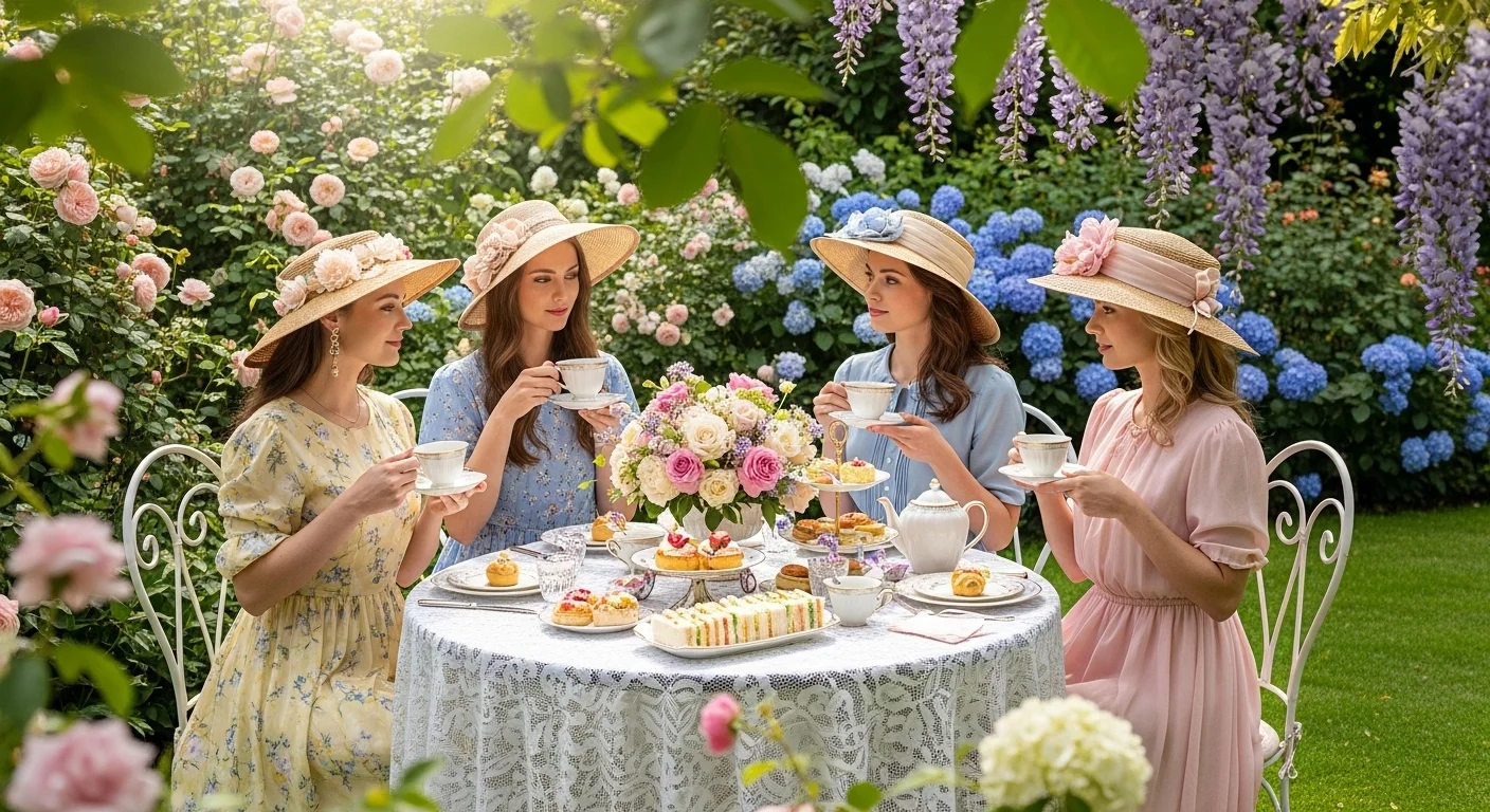 Tea Party Looks: Elegant Outfit Ideas for Every Season Tea Party Looks: Elegant Outfit Ideas for Every Season