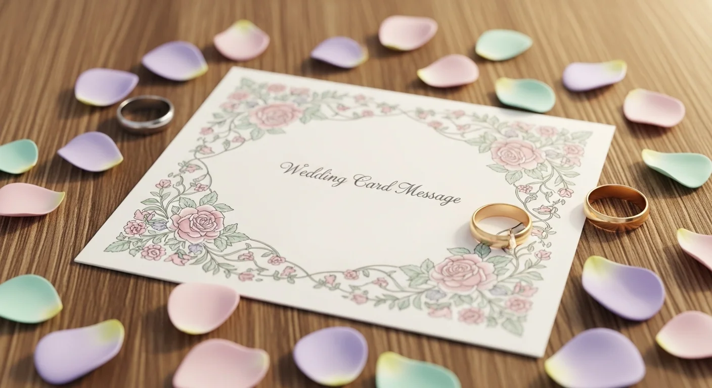 Wedding Card Message: How to Write the Perfect Message Wedding Card Message: How to Write the Perfect Message
