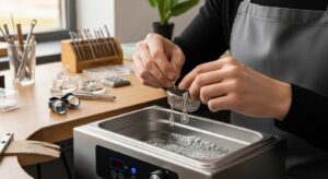 how do you clean earrings